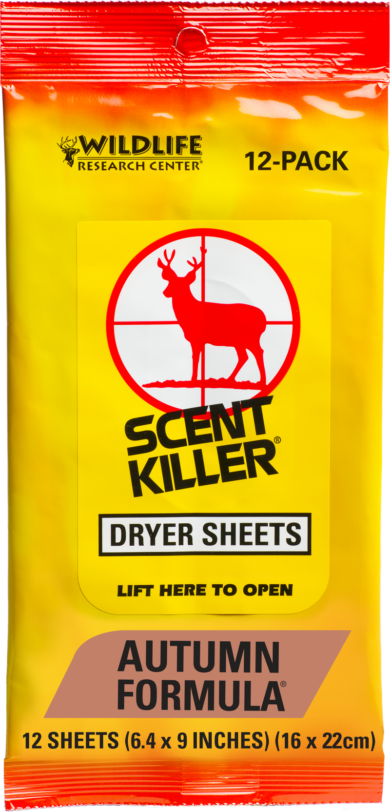 Scent Killer® Autumn Formula® Dryer Sheets