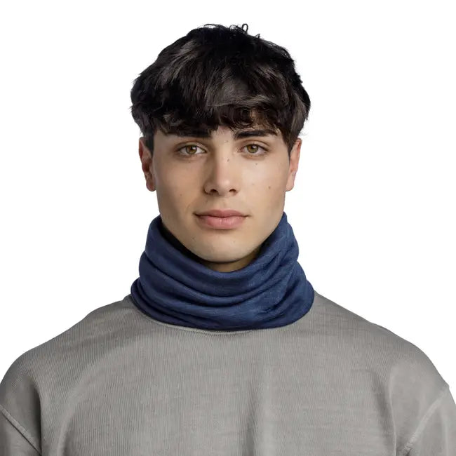 Merino Heavyweight Neck Warmer | Indigo