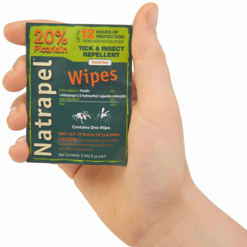 Natrapel Picaridin Wipes