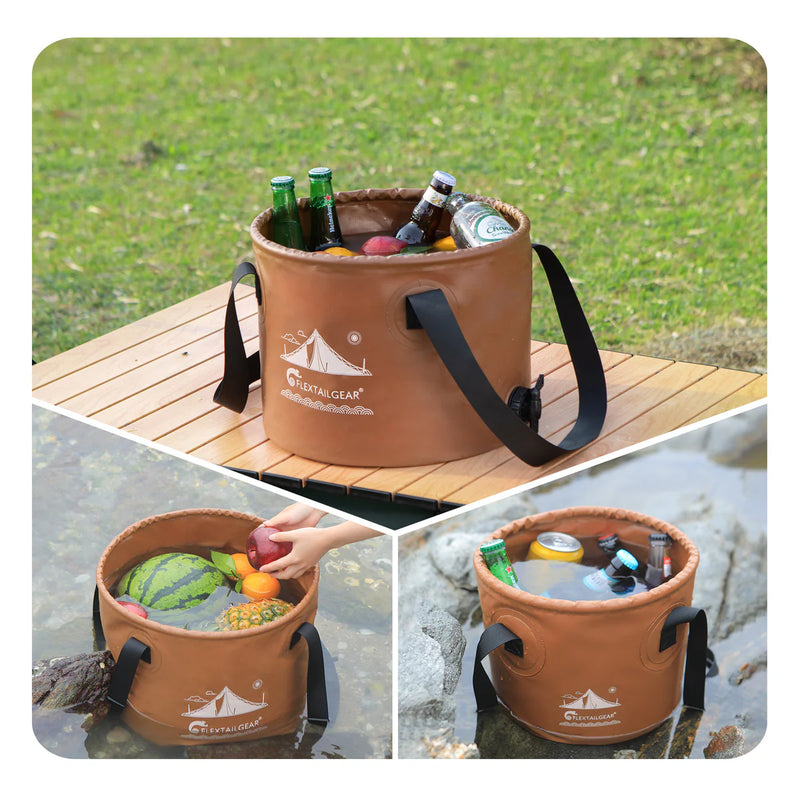 FLEX BUCKET - Foldable Waterproof Round Camping Bucket