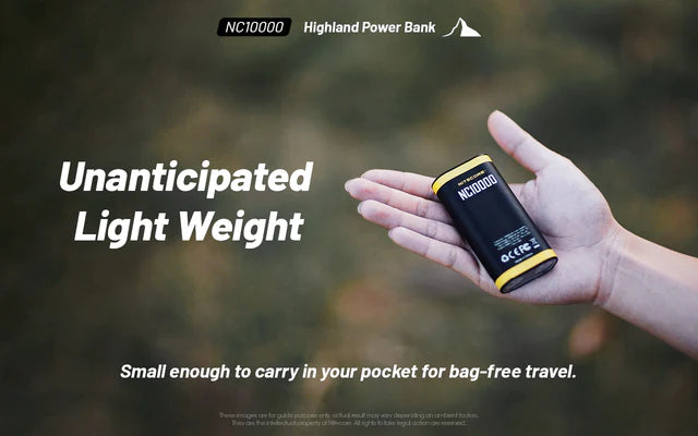 Nitecore Power Bank 10000 mAh | Black Yellow