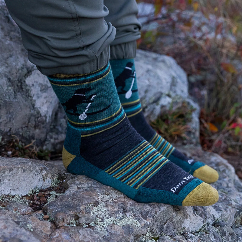 Men's Willoughby Micro Crew Lightweight Hiking Sock | Dog Pond