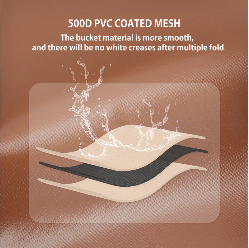 FLEX BUCKET - Foldable Waterproof Round Camping Bucket