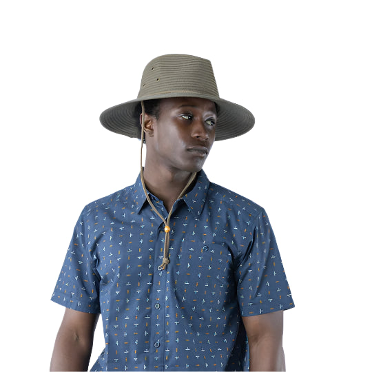 Briggs Brim Packable Sun Hat | Brown