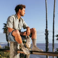 Men's The Standard Crew Cushioned Lightweight Lifestyle Socks | Rye