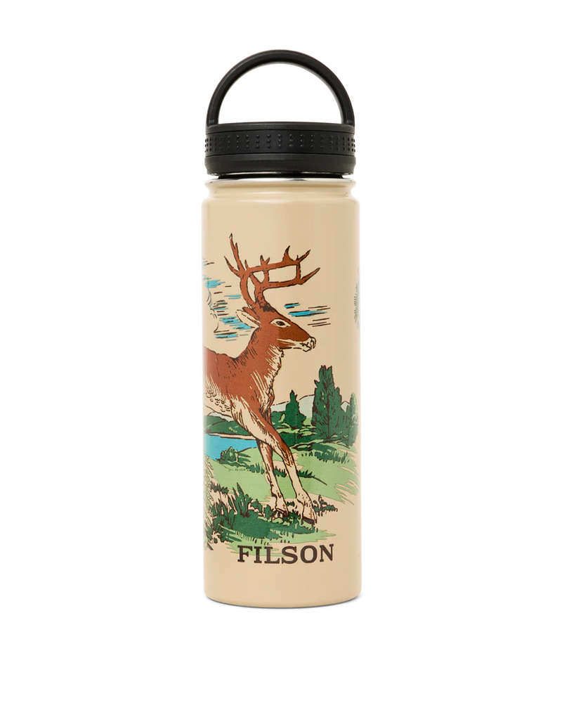 Insulated Water Bottle 20oz | Sandstone/Deer Leap
