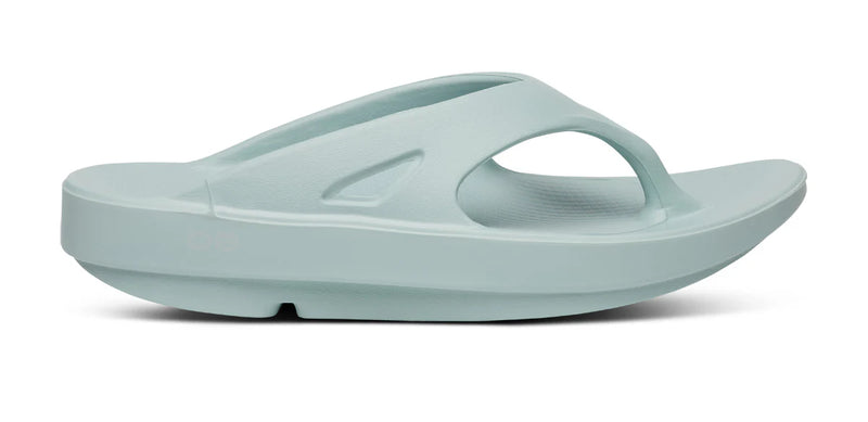 Light blue sandal on a white background