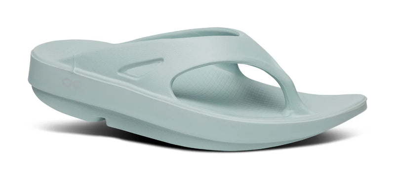 Light blue sandal on a white background