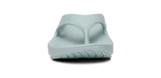 Light blue sandal on a white background