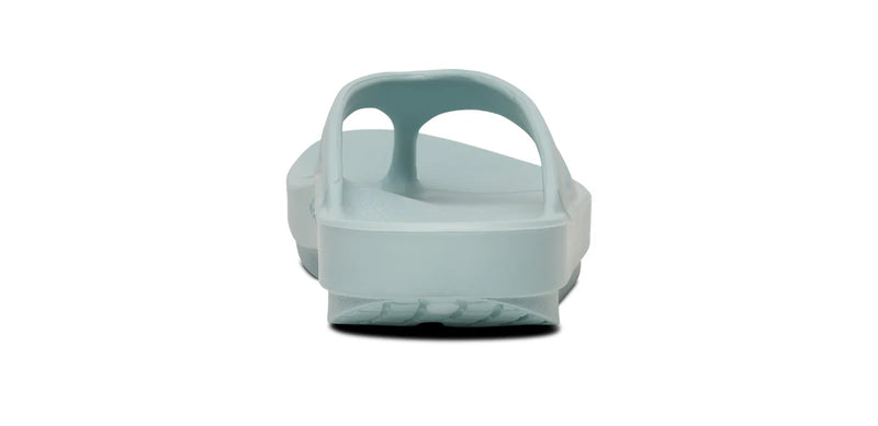 Light blue sandal on a white background