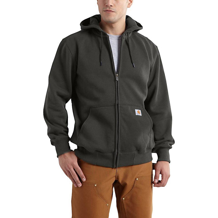 Carhartt Mens Rain Defender Paxton Heavyweight Hooded Zip Front Sweatshirt