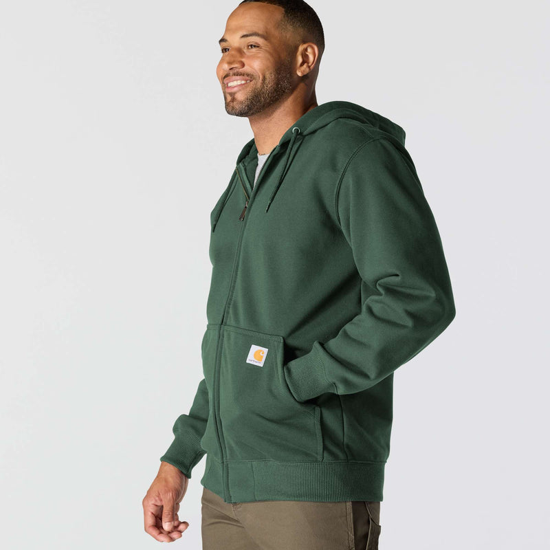 Paxton Heavyweight Full-Zip Sweatshirt | Forestry Green