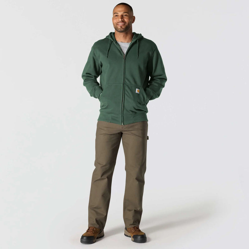 Paxton Heavyweight Full-Zip Sweatshirt | Forestry Green