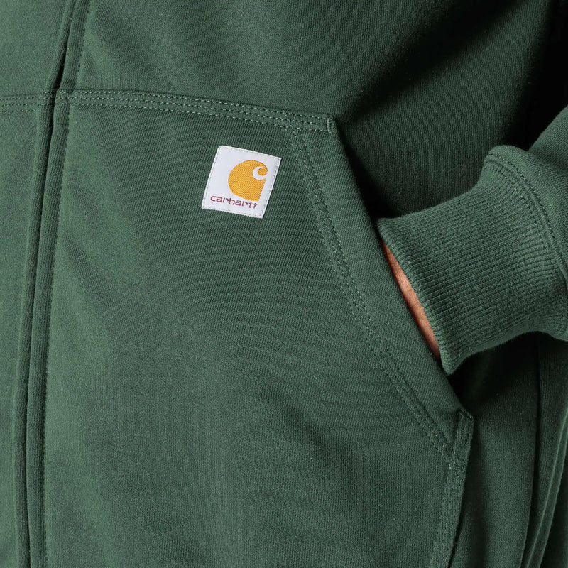 Paxton Heavyweight Full-Zip Sweatshirt | Forestry Green