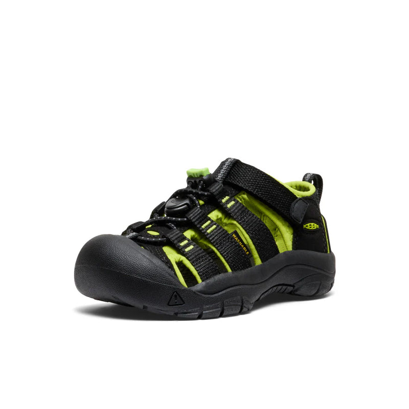 Kids' Newport H2 | Black/Lime Green