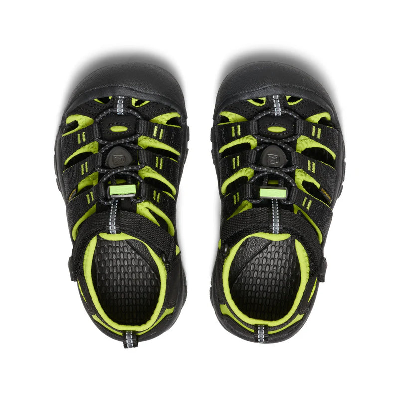 Kids' Newport H2 | Black/Lime Green