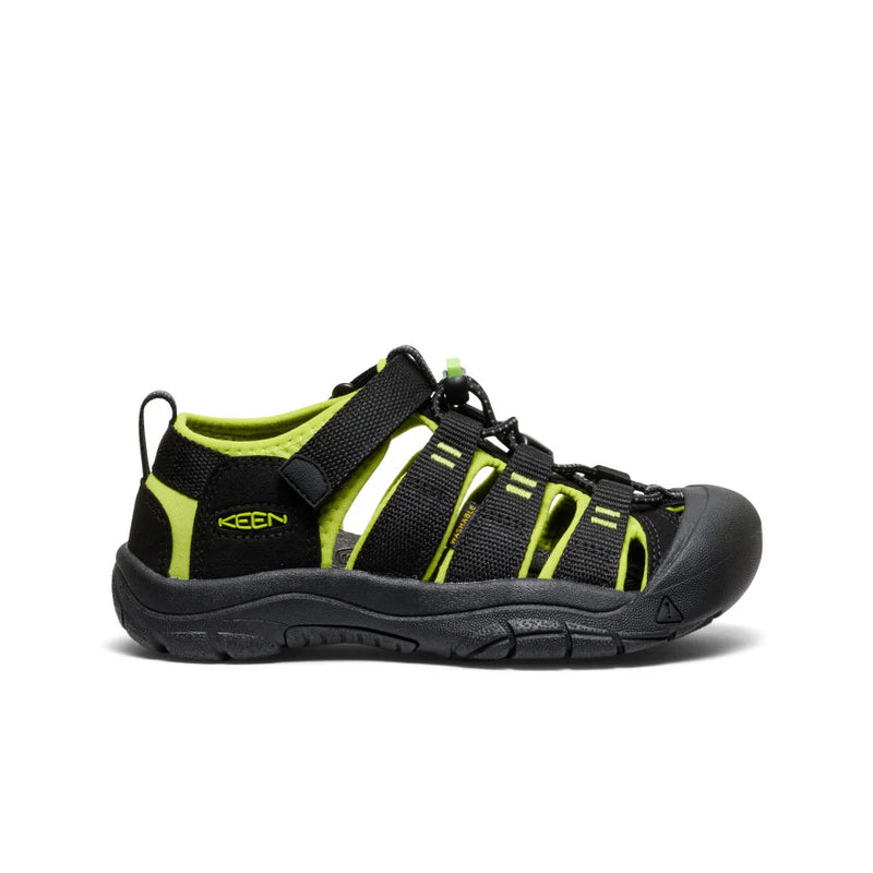 Big Kids' Newport H2 | Black/Lime Green