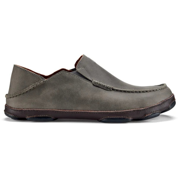 Olukai Mens Moloa | ASH/DK_WOOD