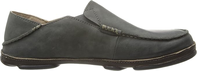 Olukai Mens Moloa | BLACK/OLIVE