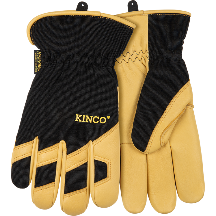 KincoPro™ Lined Premium Grain Deerskin & Synthetic Hybrid Gloves