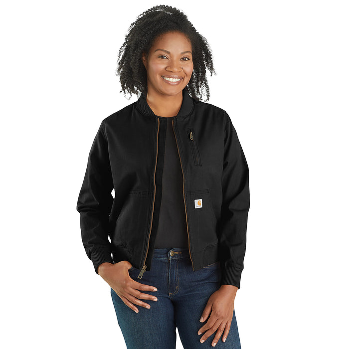 Carhartt Womens Rugged Flex Relaxed Fit Canvas Jacket