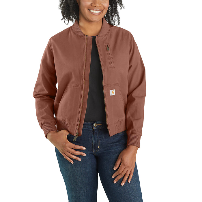 Carhartt Womens Rugged Flex Relaxed Fit Canvas Jacket