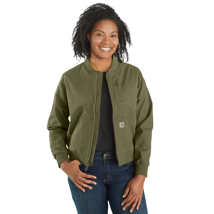 Carhartt Womens Rugged Flex Relaxed Fit Canvas Jacket