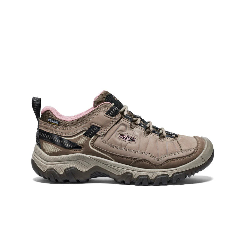 Women's Targhee IV Waterproof Hiking Shoe | Brindle/Nostalgia Rose