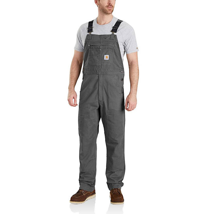 Carhartt Mens Rugged Flex Relaxed Fit Canvas Bib Overall