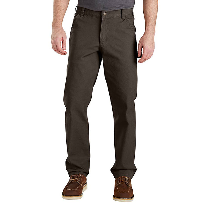 Men's Utility Work Pant - Relaxed Fit - Rugged Flex - Duck | DARK COFFEE