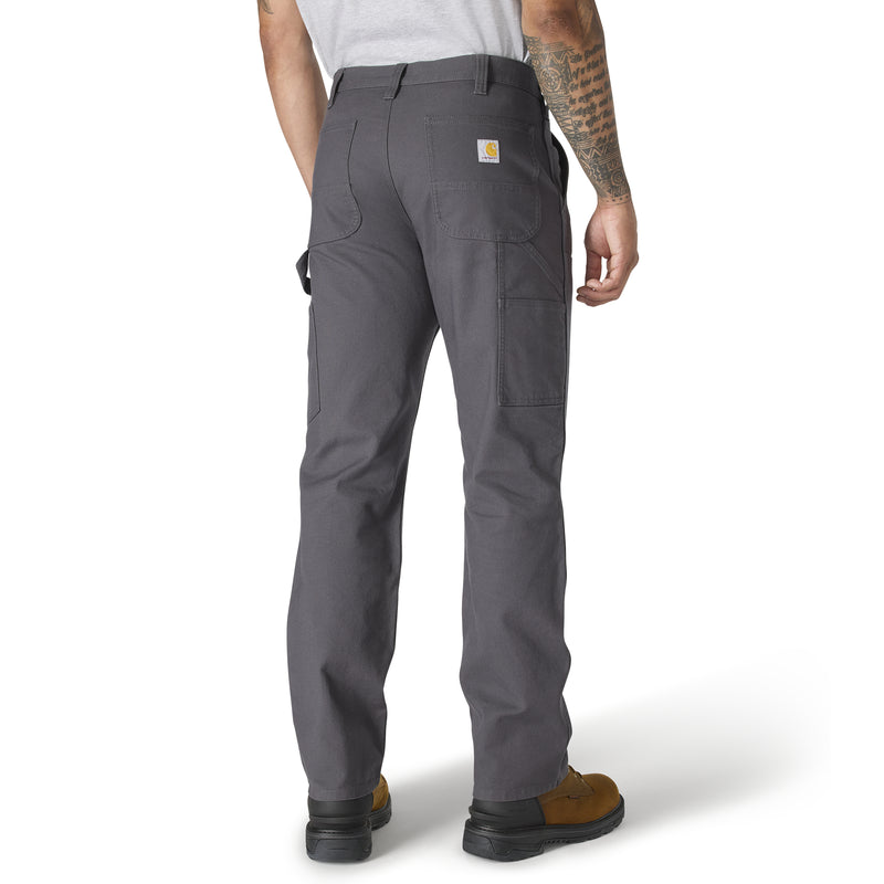 Men's Relaxed Straight Rugged Flex™ Duck Double-Front Dungaree | Shadow