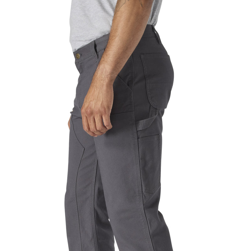 Men's Relaxed Straight Rugged Flex™ Duck Double-Front Dungaree | Shadow