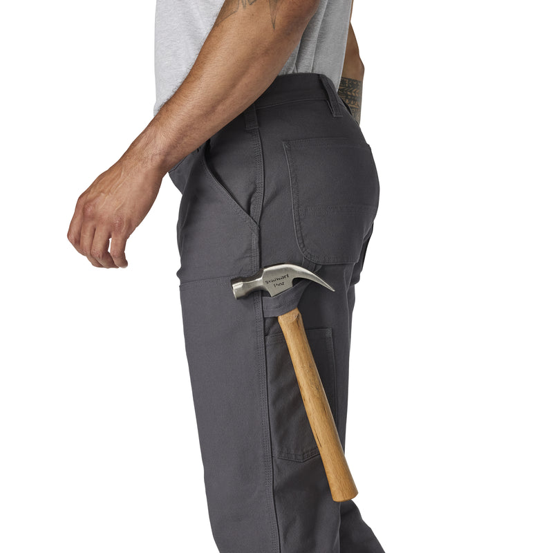 Men's Relaxed Straight Rugged Flex™ Duck Double-Front Dungaree | Shadow