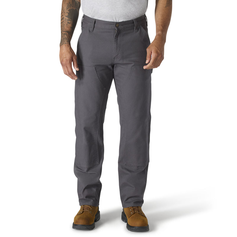Men's Relaxed Straight Rugged Flex™ Duck Double-Front Dungaree | Shadow