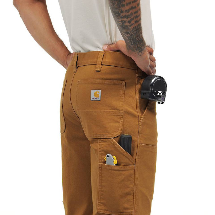 Men's Utility Double-Knee Work Pant - Relaxed Fit - Rugged Flex - Duck | CARHARTT BROWN