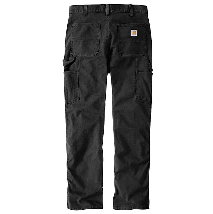 Men's Utility Double-Knee Work Pant - Relaxed Fit - Rugged Flex - Duck | BLACK