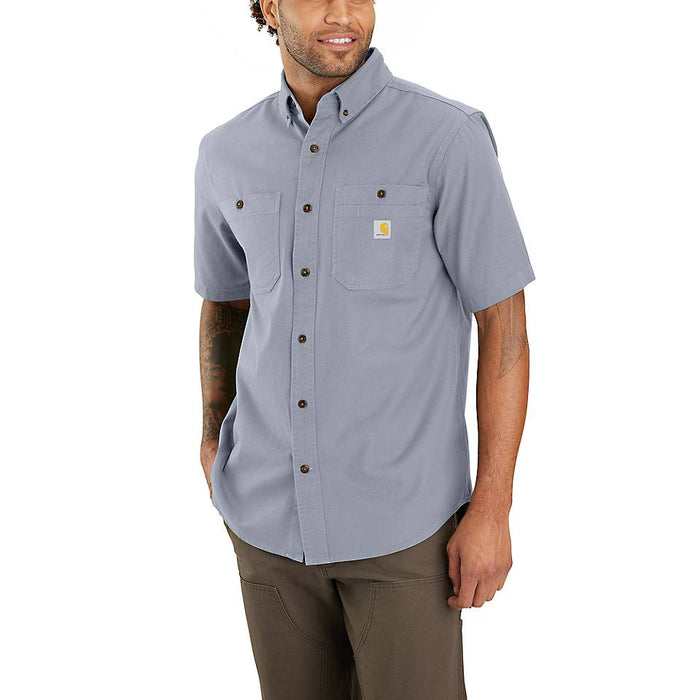 Carhartt Mens Rugged Flex Rigby Short Sleeve Work Shirt