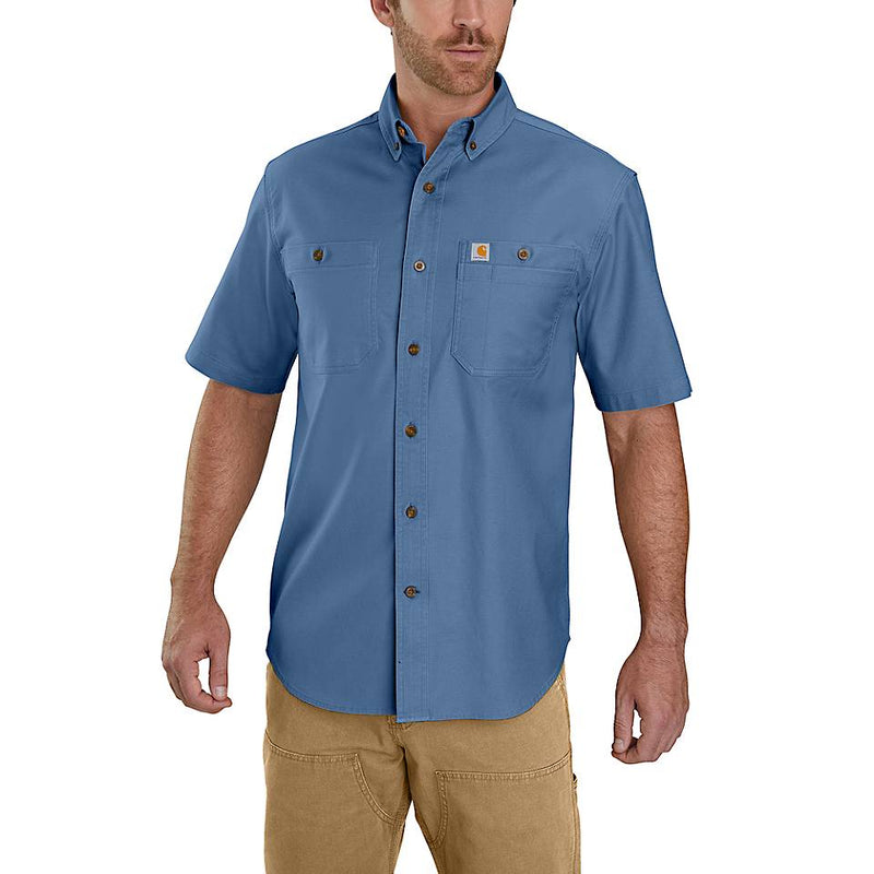 Carhartt Men's Rugged Flex Rigby Short Sleeve Work Shirt