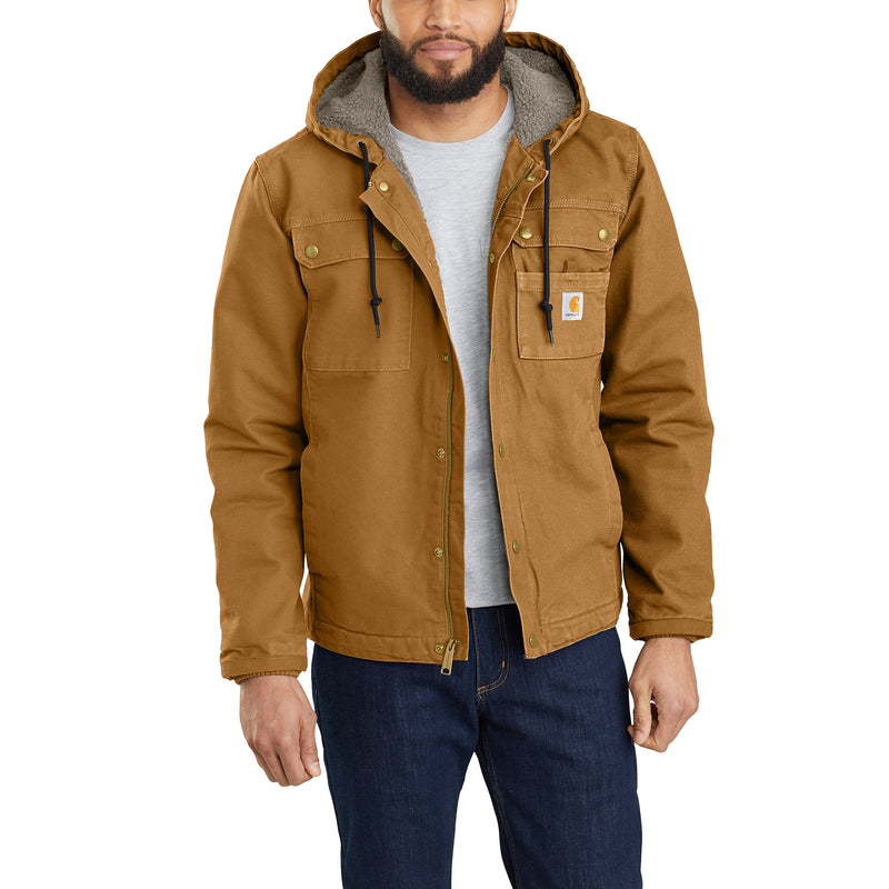 Men's Washed Duck Bartlett Jacket | Carhartt Brown