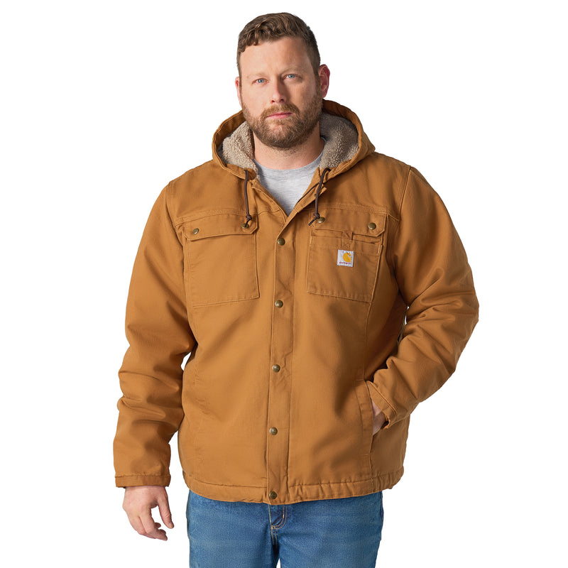 Men's Washed Duck Bartlett Jacket | Carhartt Brown