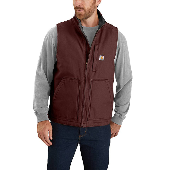 Carhartt Mens Sherpa Lined Mock Neck Vest Big and Tall Sizes