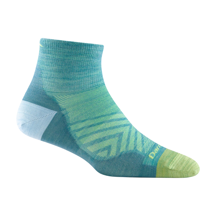 Darn Tough Womens Run Ultralight No Cushion Quarter Sock