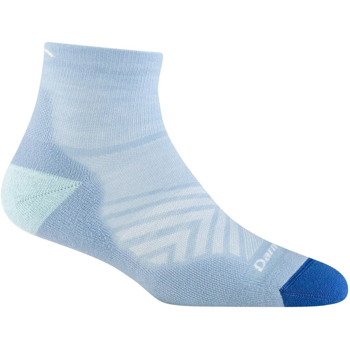 Darn Tough Womens Run Ultralight Cushion Quarter Sock