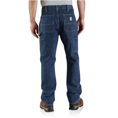 Carhartt Mens Loose Fit Double Front Utility Logger Jeans