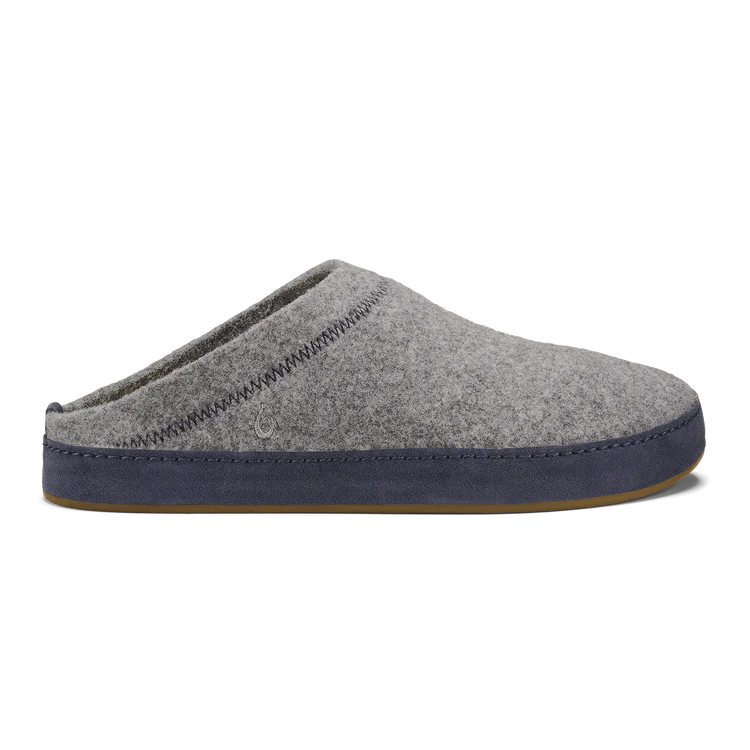 Men's Hāmani Hulu Wool Slipper | Graphite