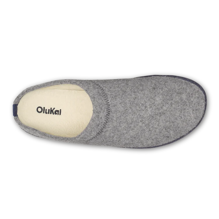 Men's Hāmani Hulu Wool Slipper | Graphite