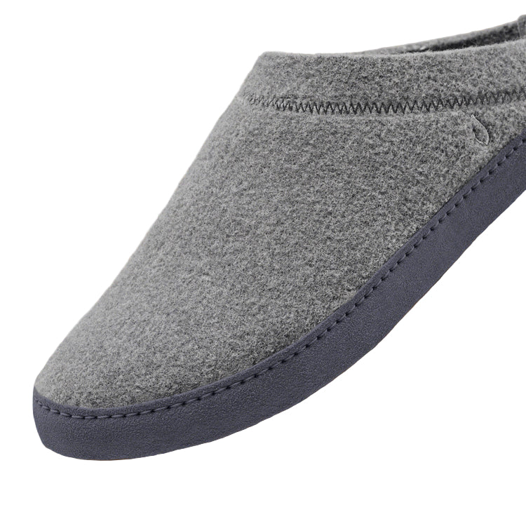 Men's Hāmani Hulu Wool Slipper | Graphite