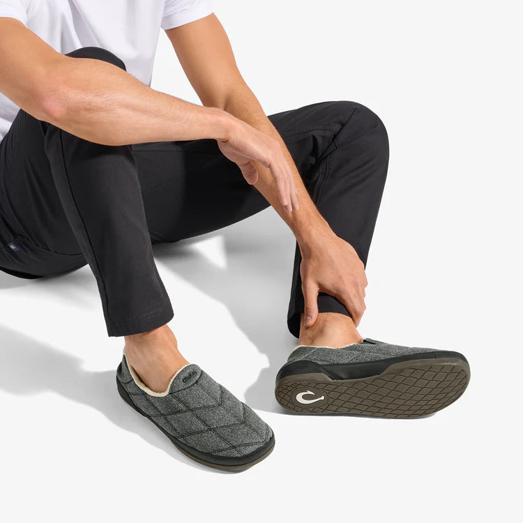 Men's Puku‘i Slippers | Dark Shadow