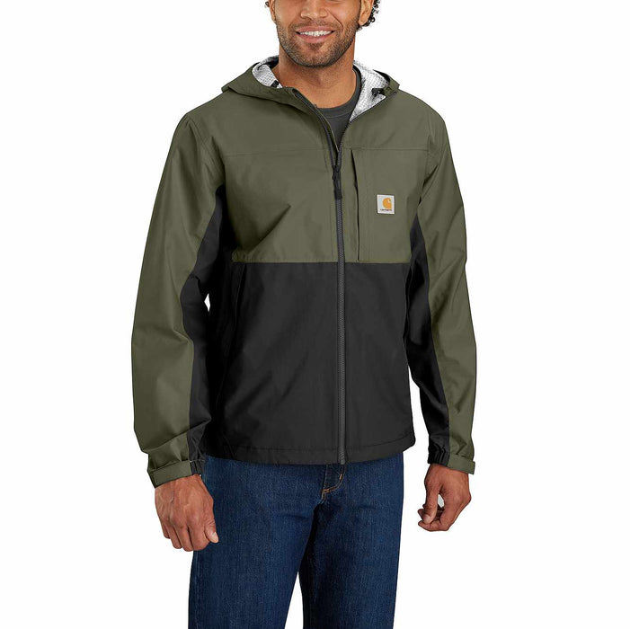 Carhartt Mens Storm Defender Relaxed Fit Lightweight Packable Jacket