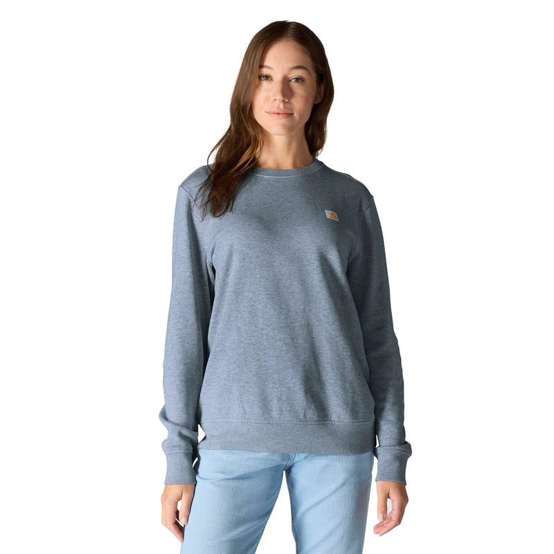 Women's TENCEL™ Fiber Series Crewneck Sweatshirt | Faded Navy Heather